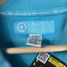 Load image into Gallery viewer, LRG Sky Blue Polo Shirt Size 2XL