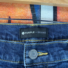 Load image into Gallery viewer, Purple Brand P001 Slim Fit Ripped Jeans Size 38”