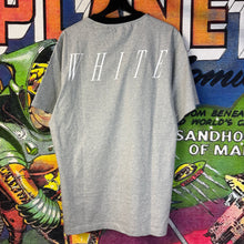 Load image into Gallery viewer, Off-White Varsity Ringer Grey Tee Shirt Size XL