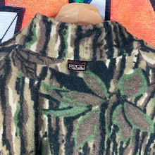 Load image into Gallery viewer, Vintage 80s Walls Camo Fleece Zip Up Jacket Size L