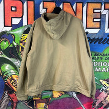 Load image into Gallery viewer, Who Decides War Patched Hoodie Size Large
