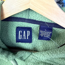 Load image into Gallery viewer, Y2K GAP Sage Green Fleece Pullover Hoodie Size Large