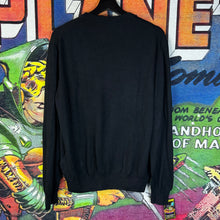 Load image into Gallery viewer, Versace Noire Taille Embroidered Sweatshirt Size Large