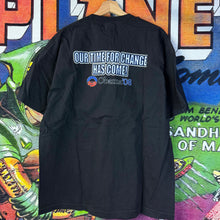 Load image into Gallery viewer, Y2K Barack Obama ‘08 Campaign Black Tee Shirt Size Axl