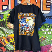 Load image into Gallery viewer, Y2K Daytona Beach Bike Week Black Tee Shirt Size XL