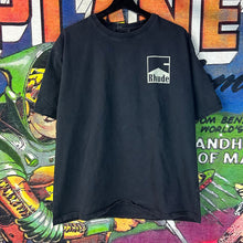Load image into Gallery viewer, Rhude Chevron Tee Black Size Medium
