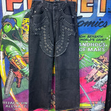 Load image into Gallery viewer, True Religion Vinny Studded Horseshoe Baggy Jeans Size 32