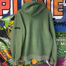 Load image into Gallery viewer, Y2K GAP Sage Green Fleece Pullover Hoodie Size Large