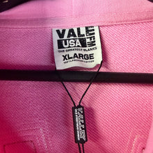 Load image into Gallery viewer, NWT Vale Portugal Pink Zip Up Hoodie Size XL