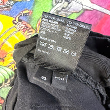 Load image into Gallery viewer, Amiri Leather Star Patch “Chemist” Jeans Size 33”