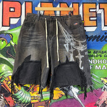 Load image into Gallery viewer, Vale Forever Cross Chain Jorts Size 36”