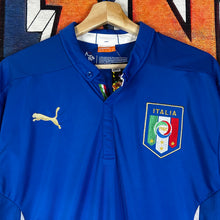 Load image into Gallery viewer, Puma Italy National Football Team 2014 Home Shirt Soccer Jersey Size XL