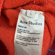 Load image into Gallery viewer, Acne Studios Orange Knitted Sweater Size Large