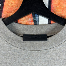 Load image into Gallery viewer, Fear Of God Essentials Logo Heather Grey S/S Tee Size M