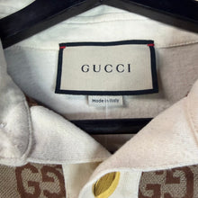 Load image into Gallery viewer, Gucci GG Monogram Polo Size Small