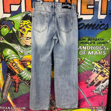 Load image into Gallery viewer, Prestige Collection Crystal Cascade Denim Size 32