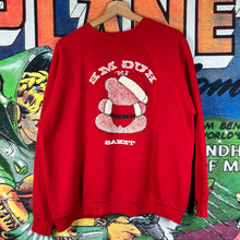 Load image into Gallery viewer, Vintage 90s Texas Hug Me Christmas Teddy Bear Sweatshirt Size L