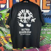 Load image into Gallery viewer, Amiri Music Hollywood Recording Studio Tee Size Large
