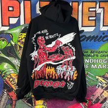 Load image into Gallery viewer, Warren Lotas Hellcat Demon Hoodie Size XL
