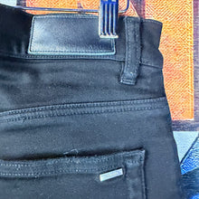Load image into Gallery viewer, Amiri “Hollywood” Print Black Jeans Size 30”