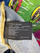 Load image into Gallery viewer, Purple Brand P1000 Light Washed Distressed Jeans Size 32