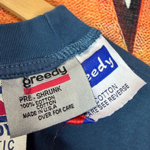 Load image into Gallery viewer, Greedy Unit Multi-Tag Tee Size Small