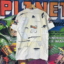 Load image into Gallery viewer, Vintage 90s Civil War Map Tee Size Large