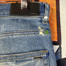 Load image into Gallery viewer, Amiri MX1 Paint Splatter Jeans Size 31”