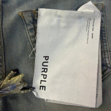 Load image into Gallery viewer, Purple Brand P001 Light Dirty Wax Skinny Jeans Size 28