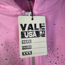 Load image into Gallery viewer, NWT Vale Portugal Pink Zip Up Hoodie Size XL