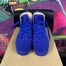 Load image into Gallery viewer, Christian Louboutin Spike Sneakers Royal Blue Size 43/10