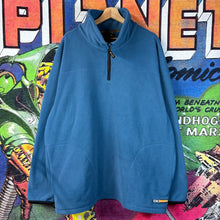 Load image into Gallery viewer, Y2K Oakley Software Blue Fleece Quarter Zip Size 2XL