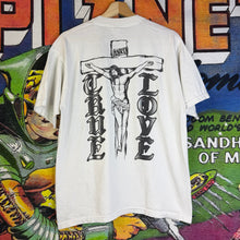 Load image into Gallery viewer, Vintage 90s Jesus “True Love” Crucifixion Tee Size Large