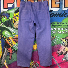 Load image into Gallery viewer, Vale Purple Rainbow Side Stripe Sweatpants Size Large