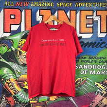 Load image into Gallery viewer, Y2K Steve & Barry’s Does Your Face Hurt Tee Size L