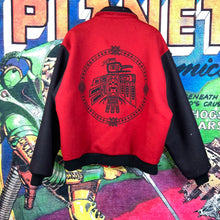 Load image into Gallery viewer, Vintage Pendleton High Grade Western Wear Bomber Blanket Aztec Varsity Jacket Size XL