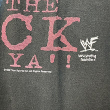 Load image into Gallery viewer, vintage 1999 WWF The Rock "Layin' The Smack Down On Ya" Tee Size XL