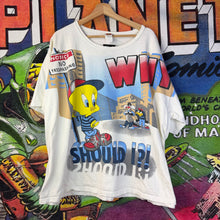 Load image into Gallery viewer, Vintage Looney Tunes “Why Should I” Tee Size 3XL
