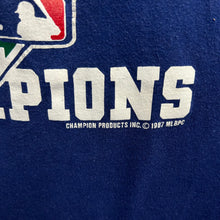 Load image into Gallery viewer, Vintage 80’s 87’ Minnesota Twins MLB Championship Tee Size Large