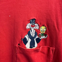 Load image into Gallery viewer, Vintage 90’s Looney Tunes Sylvester & Tweety Tee Size Large