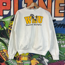 Load image into Gallery viewer, Vintage 90s Western Michigan University Sweatshirt Size Medium

