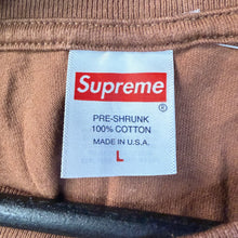Load image into Gallery viewer, Supreme SS24 Standard Brown Tee Shirt Size Large
