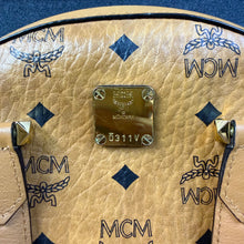 Load image into Gallery viewer, MCM Essential Visetos Half Moon Tote Bag
