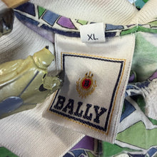 Load image into Gallery viewer, Vintage 80’s Bally Geometric Mosaic Print Polo Shirt Size XL
