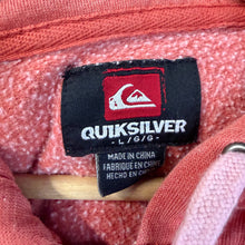 Load image into Gallery viewer, Quicksilver Coral Red Zip Up Jacket Size Large
