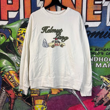 Load image into Gallery viewer, Helmut Lang x Saintwoods Big Taxi Logo Crewneck Sweatshirt Size Medium
