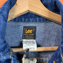 Load image into Gallery viewer, Vintage 80s Lee Denim Jacket Size Small
