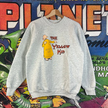 Load image into Gallery viewer, Vintage 90s Hully Gee ‘The Yellow Kid’ Sweatshirt Size Large
