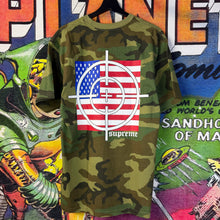 Load image into Gallery viewer, Supreme Target Woodland Camo Tee Shirt Size Large
