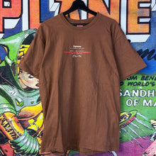 Load image into Gallery viewer, Supreme SS24 Standard Brown Tee Shirt Size Large
